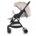 poussette pliable compacte taupe