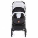 poussette canne compacte grise
