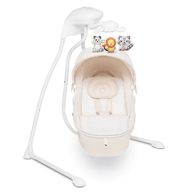 Balancelle Bebe Motorisee Programmable Musicale Lionelo