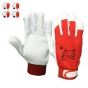 Lot de 5 gants cuir manutention