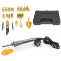 Coffret kit de pyrogravure fer à souder 60W 275°C 22 pointes et support