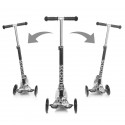 Trottinette roues led lumineuse