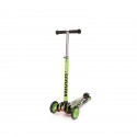 Trottinette verte lumineuse