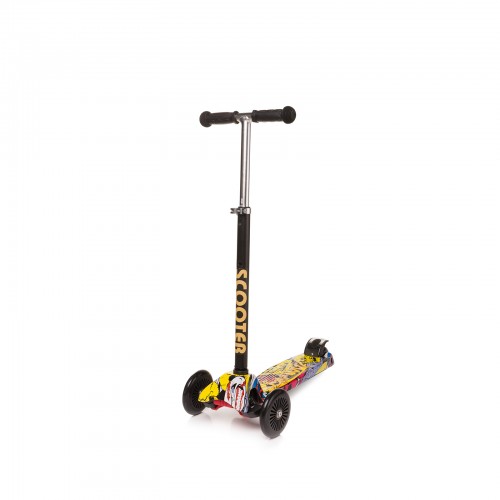 SARAH Trottinette enfant hauteur réglable 3 roues leds lumineuses