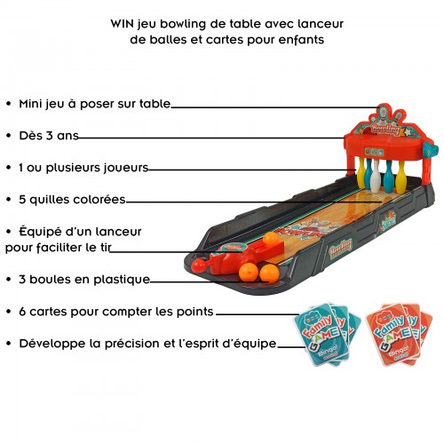 Mini jeu de bowling