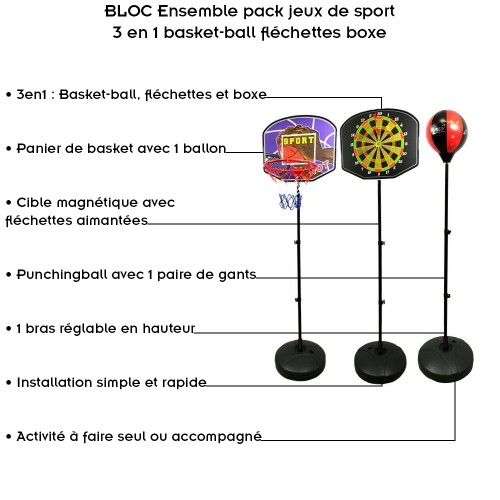 Ensemble d&#039;activités sportives