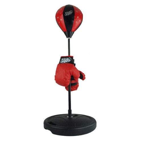 BUKU Jeu boxe punching ball enfants avec gants hauteur réglable 80-110 cm