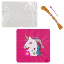 Activité diy coussin licorne