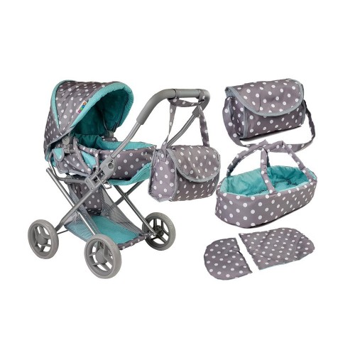 PRAM Jeu poussette bleu
