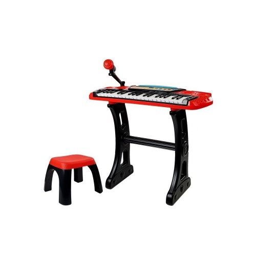 PIMI Piano électronique enfants 37 touches avec mélodies micro tabouret