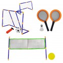 DEPORTE Set multisport jeu enfants 3 en 1 badminton volley football