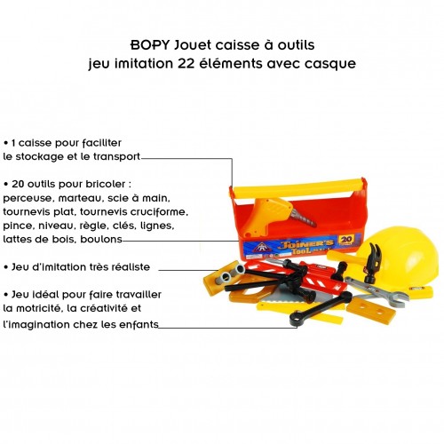 Caisse à outils enfants