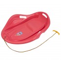 Luge confortable rouge pastel