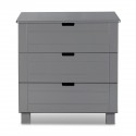 IWO Commode à langer avec plateau amovible et 3 tiroirs IWO Commode à langer avec plateau amovible et 3 tiroirs