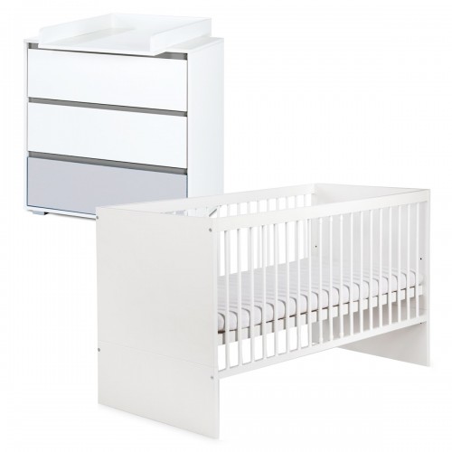 Barrière de sécurité anti-chutes pour lit bébé à barreaux