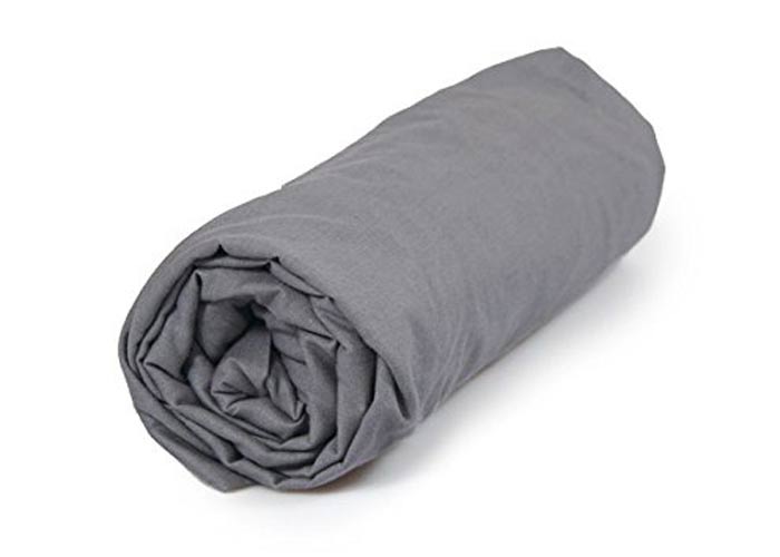 Drap housse en coton lit bébé tissu Oeko-Tex. Protège matelas