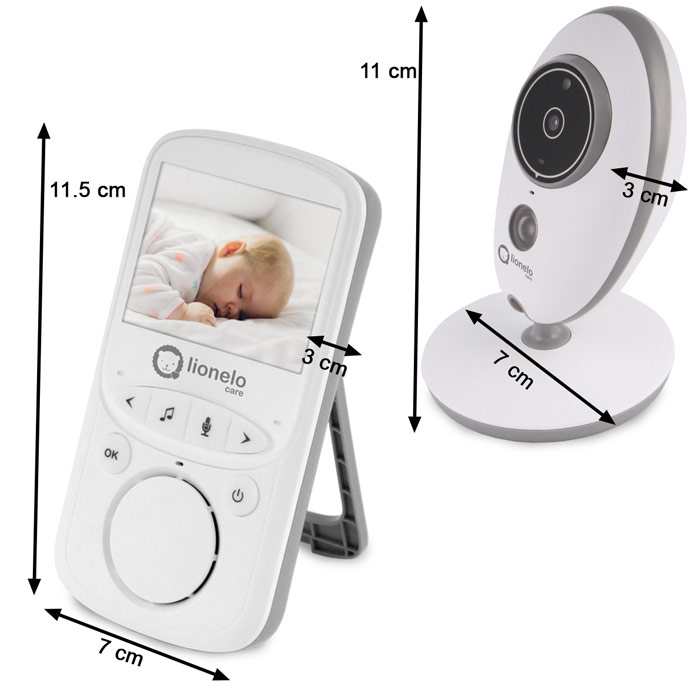 Lionelo Baby-phone dimensions