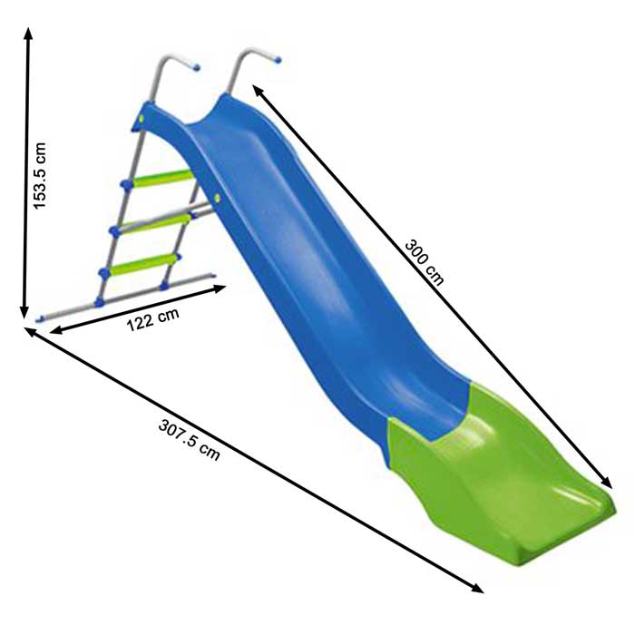 Big slide toboggan xxl de jardin glisse de 300 cm Vente de