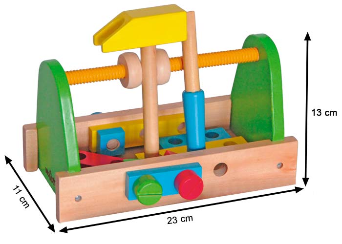 Caisse outils bois enfants