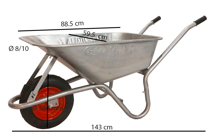 brouette 100 L
