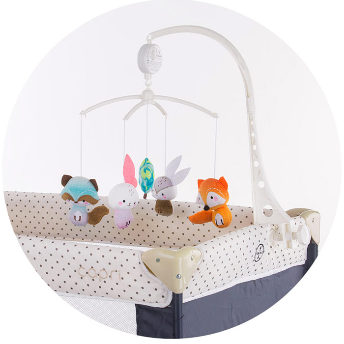 COLOR Mobile universel musical pour lit bébé Owls home au meilleur prix