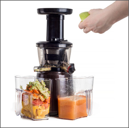 Centrifugeuse Homekraft Extracteur de jus slow juicer essence ? rotation lente 150 w Darty