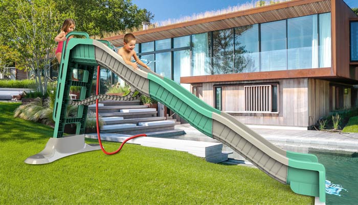 toboggan enfant jeux exterieur jardin enfant toboggan enfant