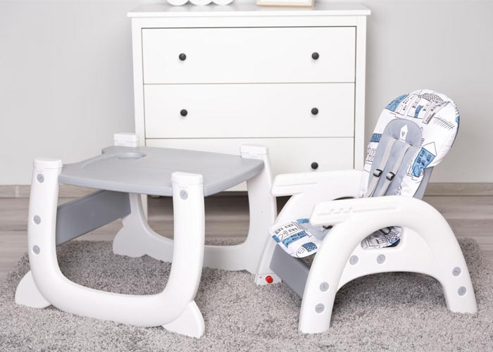 Chaise haute évolutive 2 en1