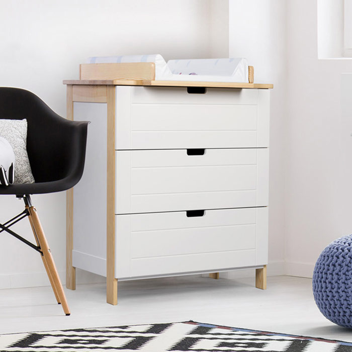 commode avec table a langer amovible