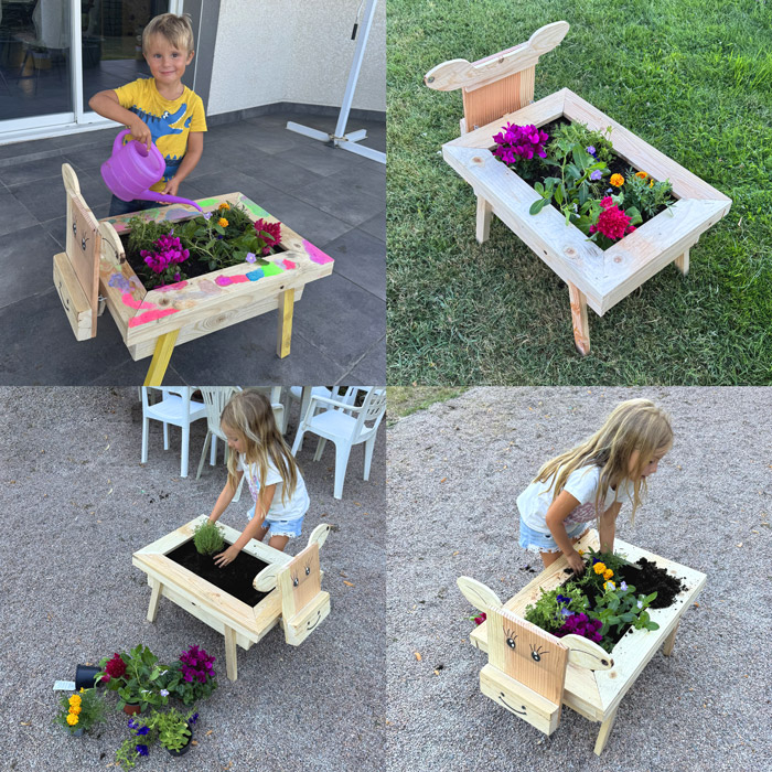 jardiniere vache
