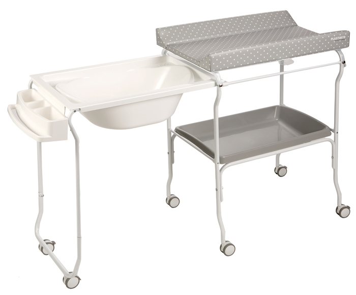 baignoire table à langer