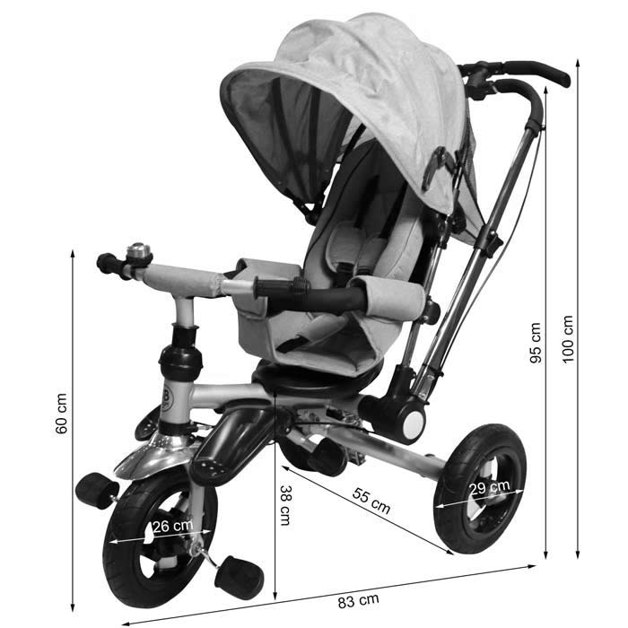 tricycle poussette junior