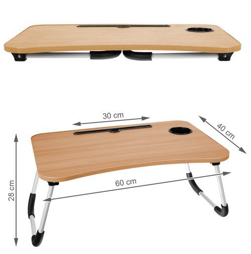 table de lit plateau