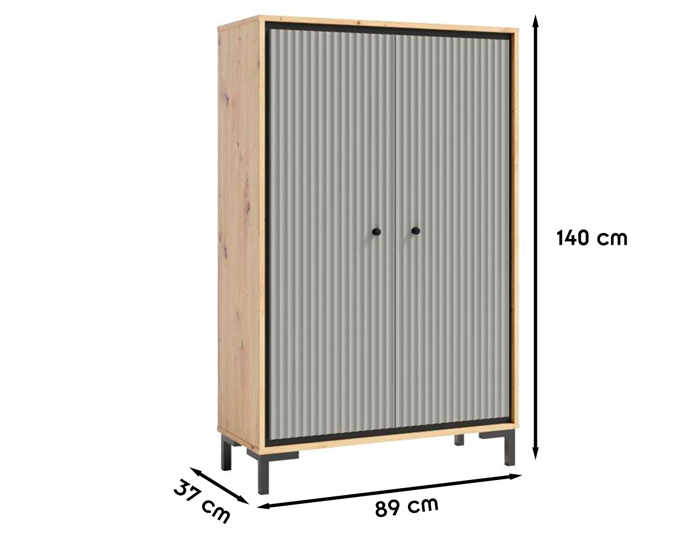 Dimensions de l'armoire