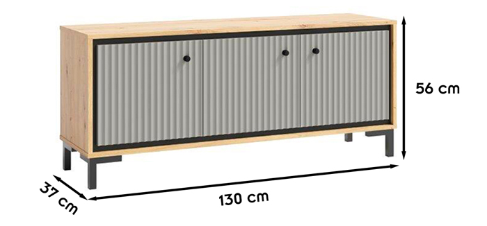 Dimensions du meuble TV