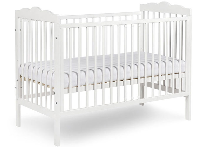 Lit Bebe Avec Barreaux Amovibles En Pin Massif 1x60 Radek Iii