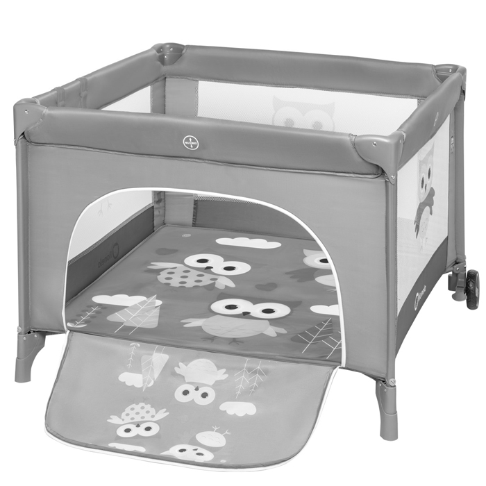 Parc pliable de voyage STELLA Gris pour bébé