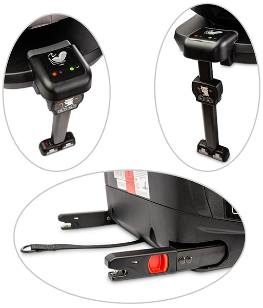 TWISTY Si/ège auto pivotant 360/° Isofix 0 /à 18 kg i-size Noir