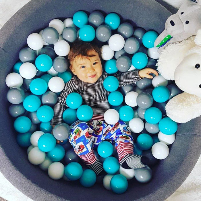 Tente de jeu pour enfants Piscine à balles avec 200 balles