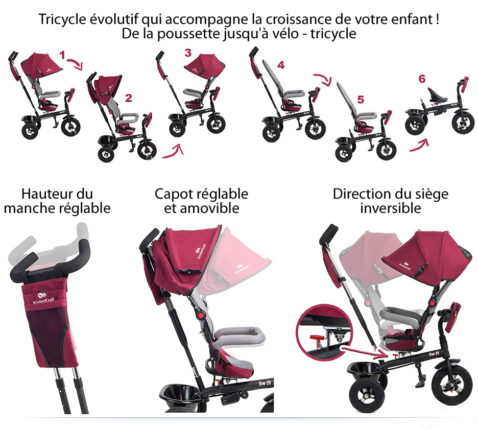 tricycle swift kinderkraft