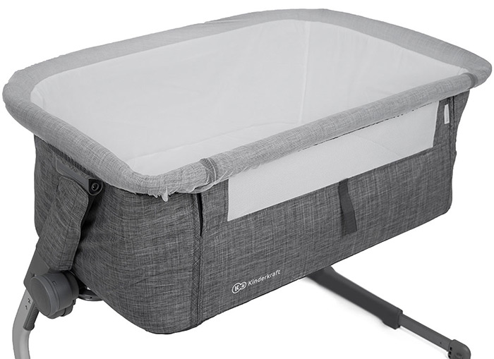 lit bebe uno 2en1 colle lit parent berceau naissance pliable gris