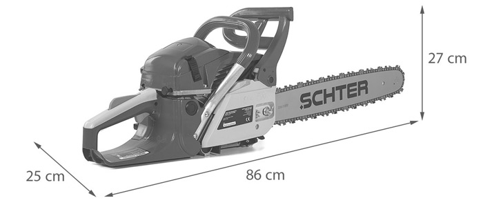 tronçonneuse SCHTER 52CC